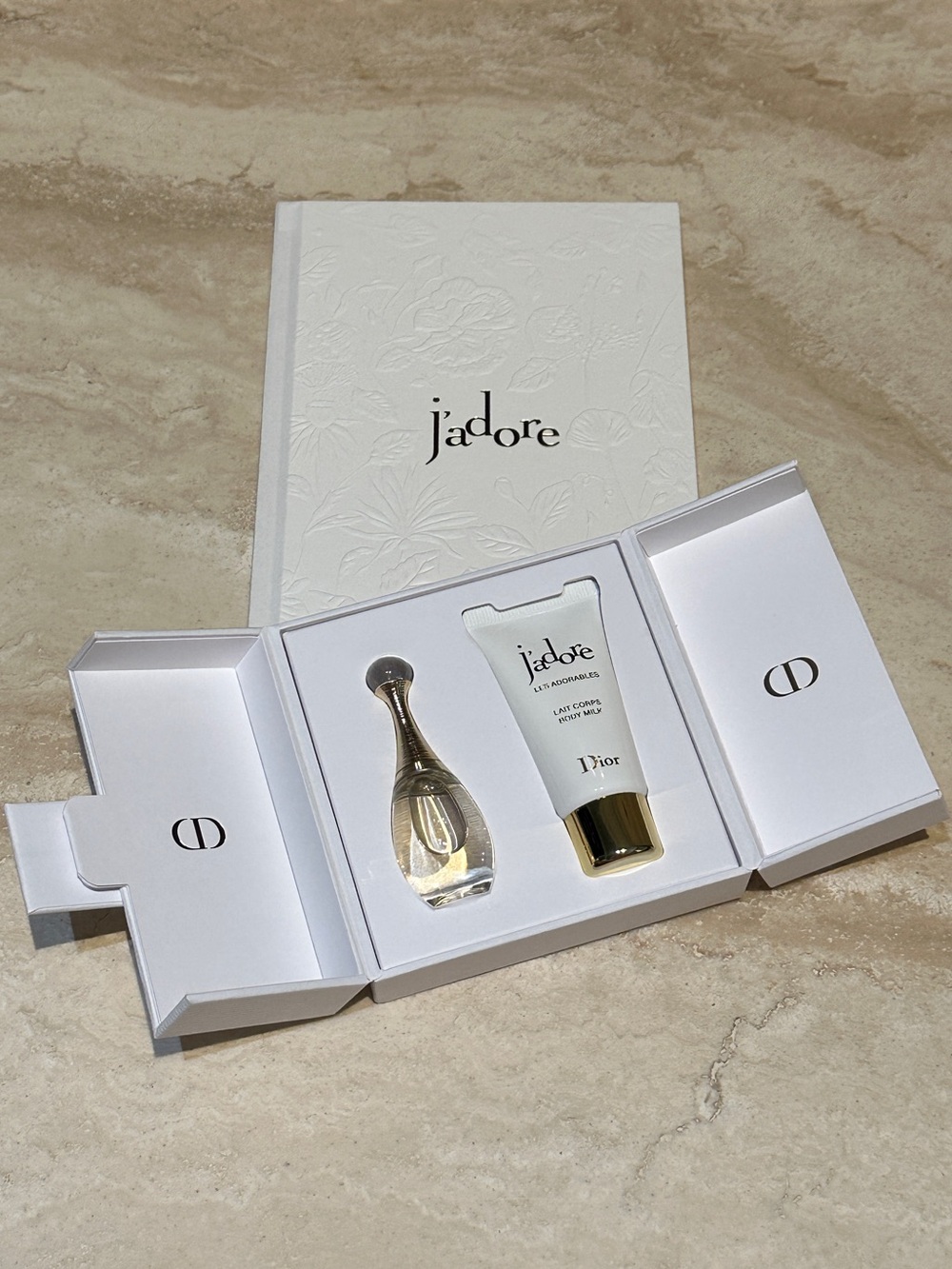 Dior J’adore Notebook and Gift Set Bundle
